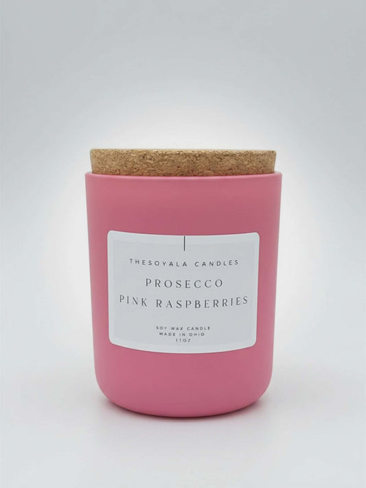 Prosecco & Pink Raspberries